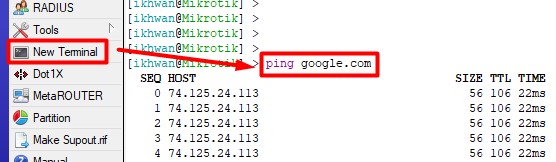 ping google.com